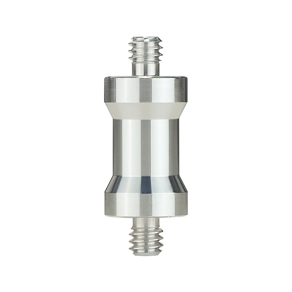 Aluminum 1/4' 3/8' Screw Adapter Converter Threaded Spigot Mount for GoPro Insta360 DJI Camera Tripod Monopod Flash Light Stand