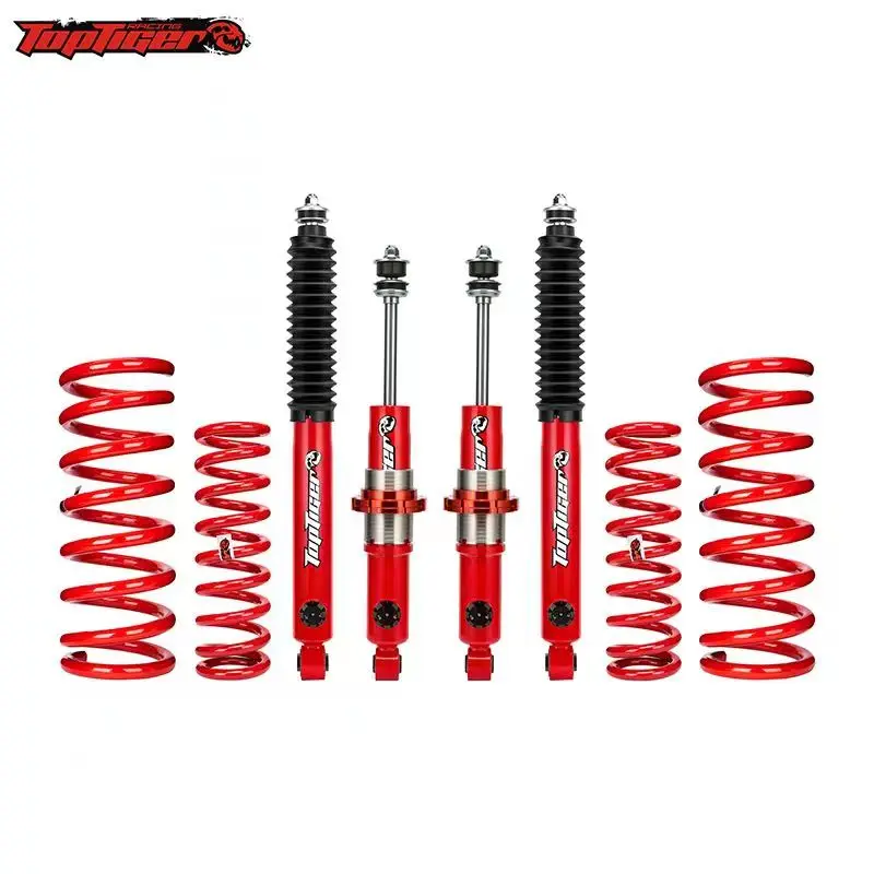 for  Road for Mitsubish Montero Pajero Compression Adjustable Nitrogen Gas Coilover Shock Absorbers Twin Tube 4x4 Amortiguadores