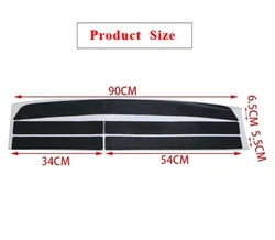 A set of thresholds (4pcs)+ a backup threshold Carbon Fiber Stickers Car Door Anti-scratch Film Protection Pad Universal
