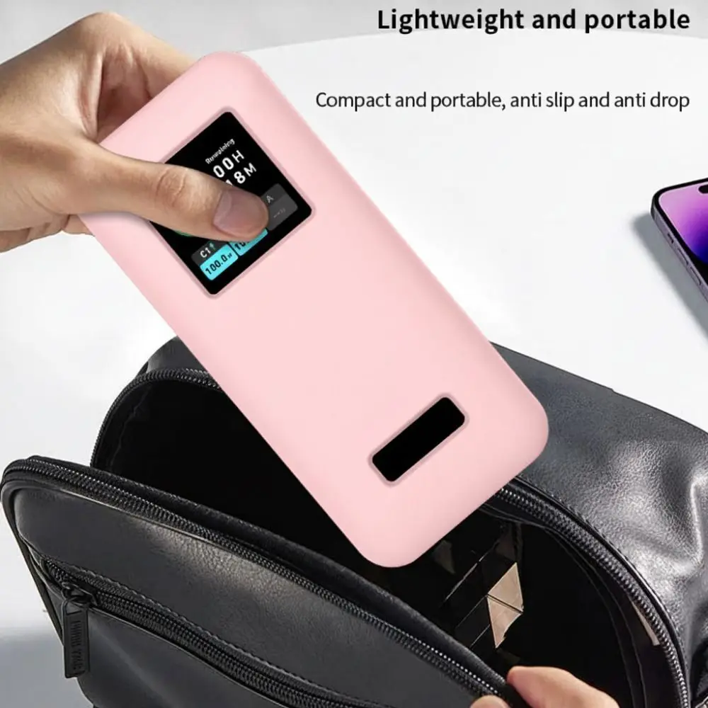 Shockproof Silicone Case Dustproof Soft Protective Cover Portable Anti-drop for Anker Prime 20000mAh Power Bank 200W