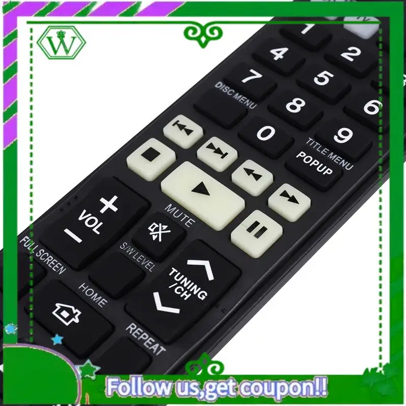 AC34-New Remote Control AH59-02405A For  Home Theater System HTE6750WXY HTE4500 HTE4530 HTE5530 HTE5550W