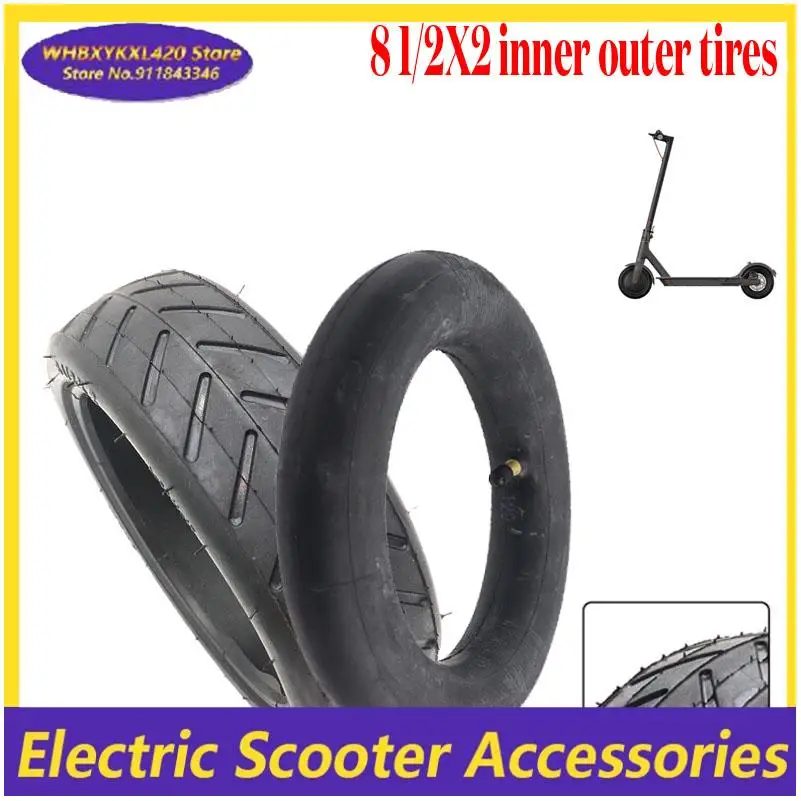 8.5 بوصة الإطارات 50/75-6.1 الأنبوب الداخلي للإطار 8 1/2X2 إطار قابل للنفخ لشاومي Mijia M365 عجلات سكوتر كهربائي الإطارات الأمامية الخلفية