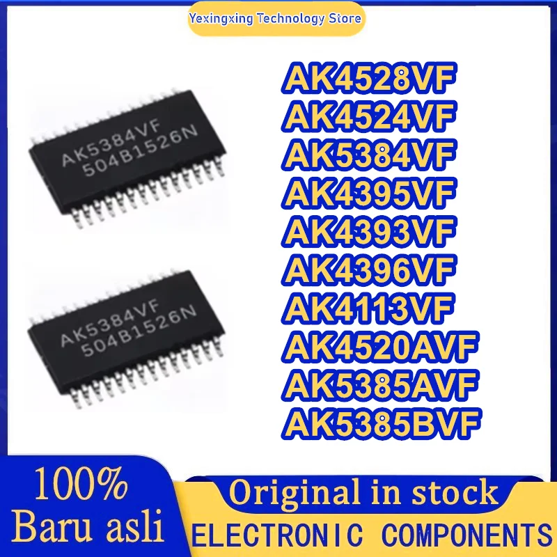 

AK4528VF AK4524VF AK5384VF AK4395VF AK4393VF AK4396VF AK4113VF AK4520AVF AK5385AVF AK5385BVF AK4393VF-E2 AK5384VF-E2 AK4395VF-E2