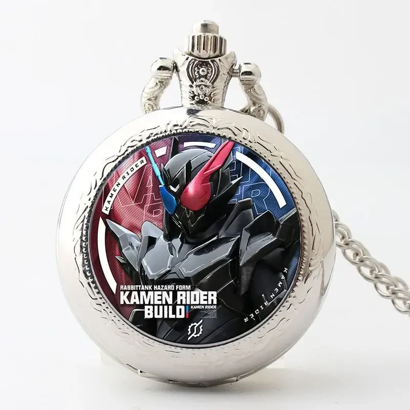 Kamen Rider Pocket Watch, Colar Flip Estudante, Relógios Pingente, Presentes de aniversário infantil