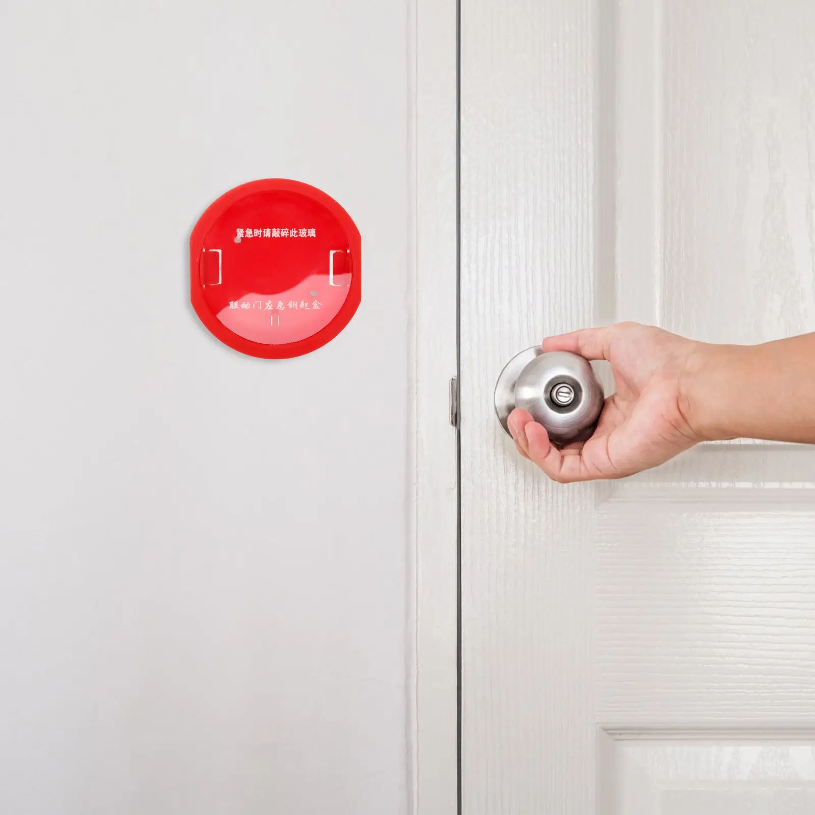 Emergency Key Box Lockbox for Doors Windows Room Card Keys Outdoor Plastic Wall Mounted Easy Secure Fire Safety