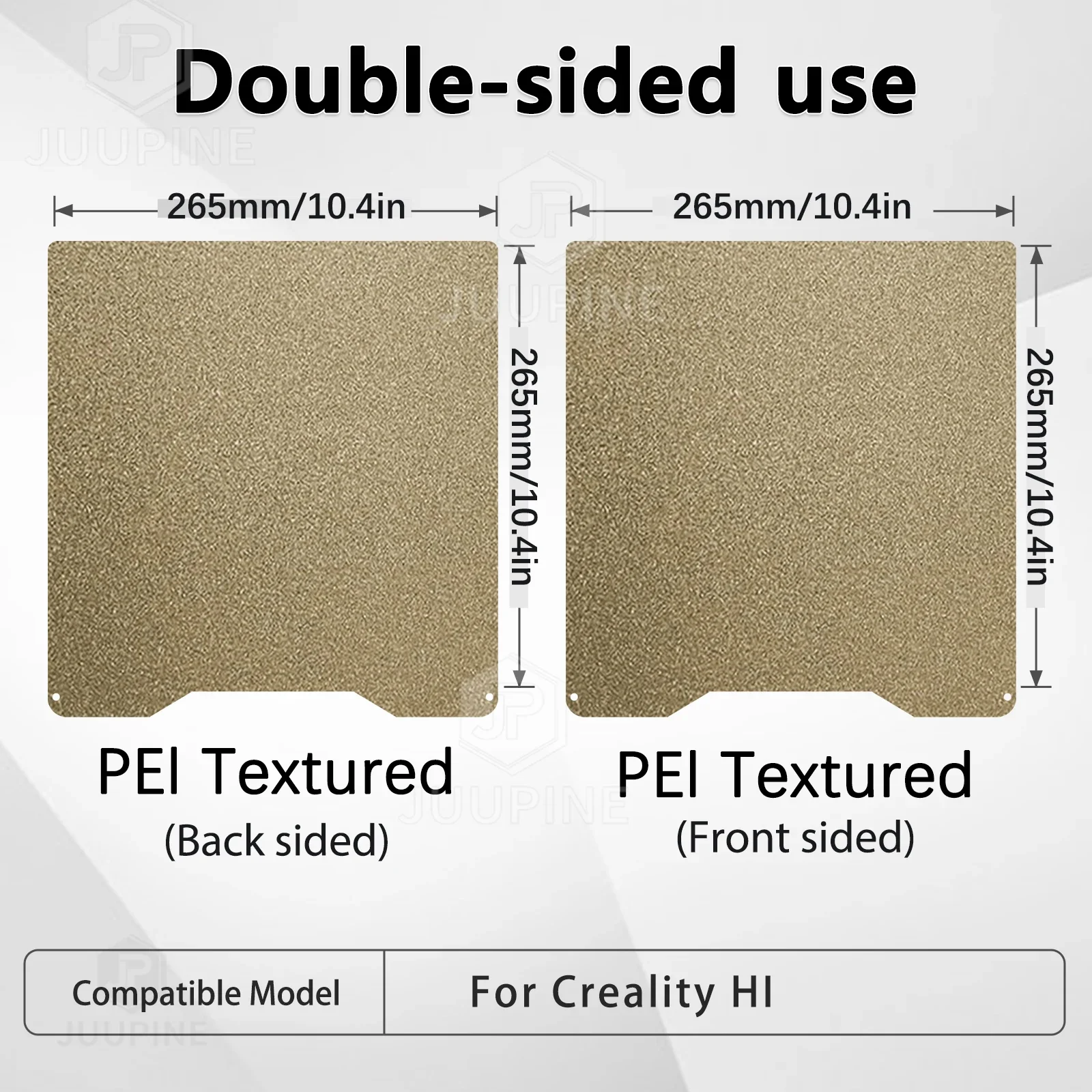 

Для Creality Hi Build Plate двухсторонний PEO PET PEI нагревательная кровать пружинный стальной лист для Creality Hi Combo аксессуары для 3D-принтеров