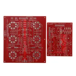 Carte d'amplificateur audio HiFi 6L6, PCB avec alimentation basée sur ANK, parallèle, asymétrique, extrémité A, classe A, bricolage