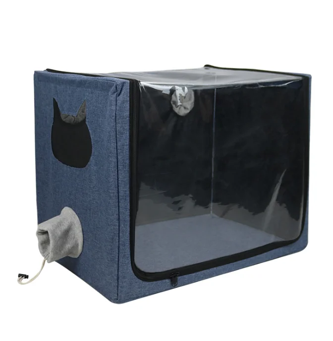 Oxford Cloth Veterinary Cage for Pet Hospital Pet Nebulization Cage