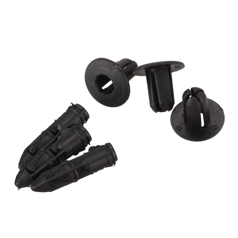 6Mm X 12Mm Plastic Rivets Car Push Clips 100 Pcs