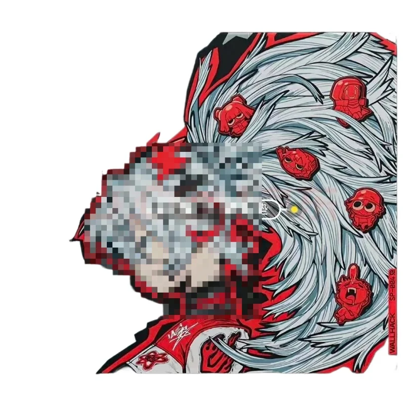 

004FPS Micro-etched glass mouse pad replica simple fps tile