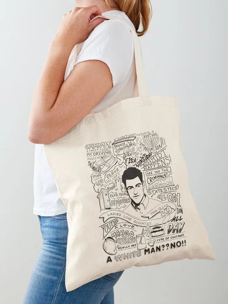 

Schmidt Best Quotes Tote Bag Cloth bag great bag Canvas stote custom tote