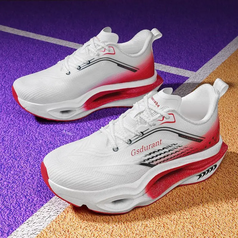 Classic Brand Jogging Shoes Shock Absorption Running Unisex Shoes Carbon Plate Training Shoes Super Light Sneakers Couples