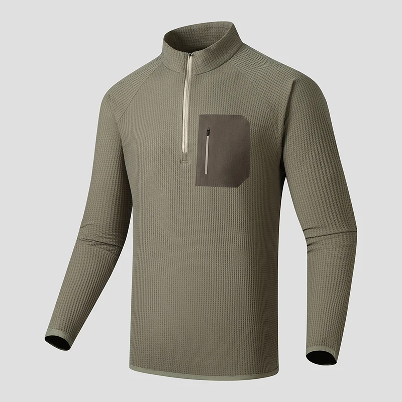 2026 Outdoor Sweatshirt Men's Cycling Sports Fishing T-shirt Versatile Fashionable Casual Hiking Shopping Mountaineering Jacket