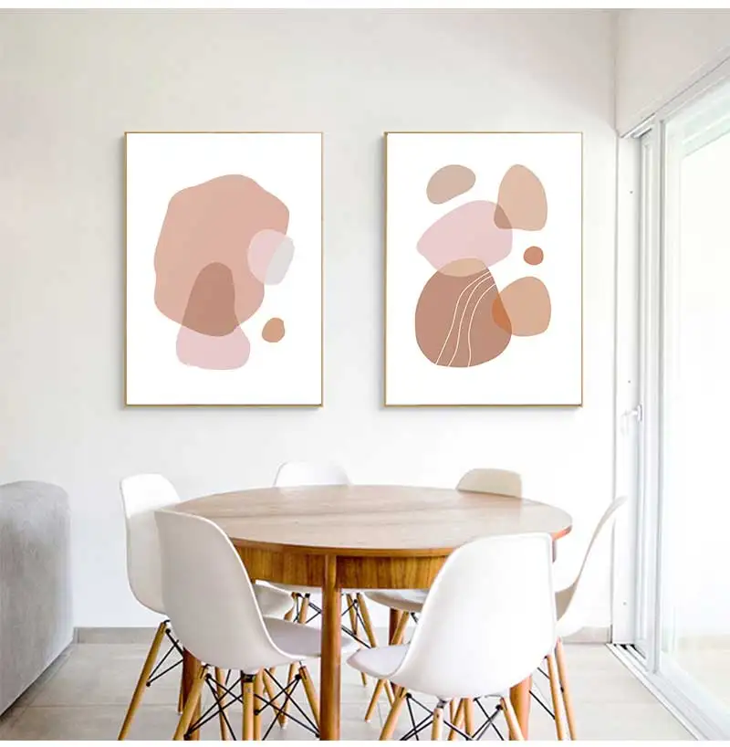 Flower Abstract Line Girl Arched Potted Plant Wall Art Daisy Market Matisse Posters Prints Canvas Painting Living Room Decor