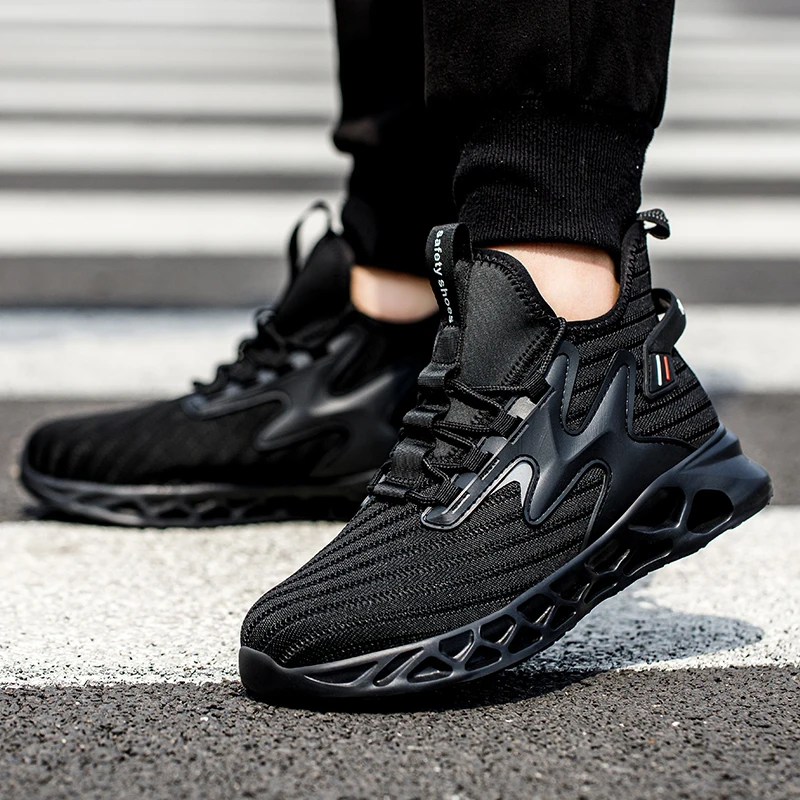 

Защитная обувь, мужская рабочая спортивная обувь, мужская защитная обувь, удобные рабочие ботинки, обувь со стальным носком