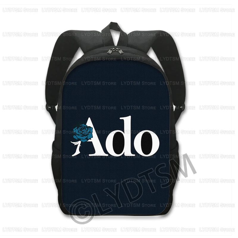 Singer Ado Wish Tour Print Backpack Women Men Rucksack Children