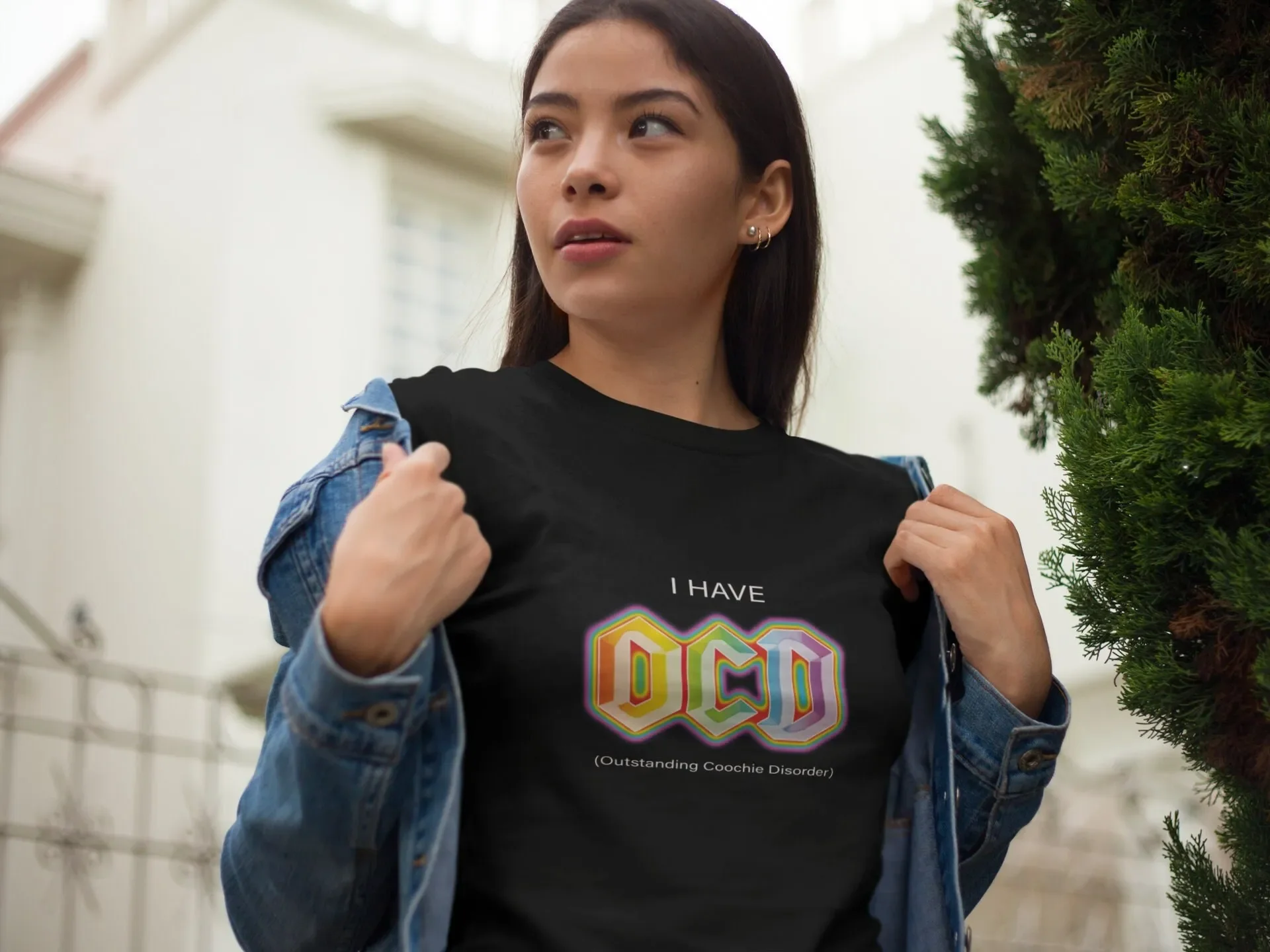 T-shirt drôle « J'ai un trouble de l'obsession-compulsion » (OCD) – Exceptionnel, dérangé, offensant, déchaîné