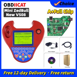 OBDIICAT nowo Super Mini inteligentny klucz programujący ZedBull V805 inteligentny Transponder Mini zedbl inteligentny byk z najniższą ceną