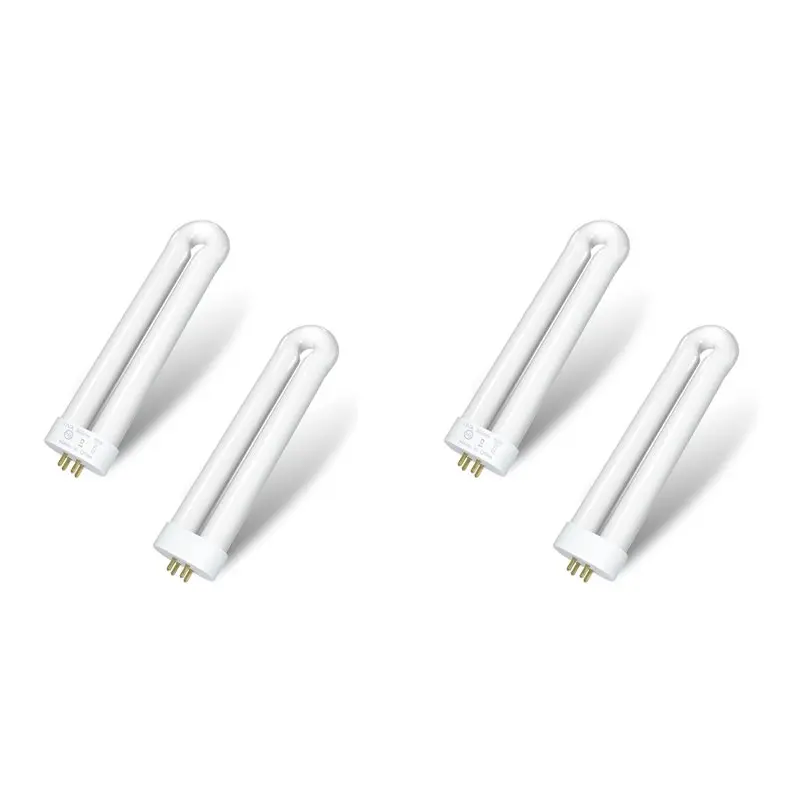 【LIMITED TIME DISCOUNT】Bug Zapper Light Bulb Replacement For 15W Bug Zapper With 4-Pin Base,15W-BL U Shaped Twin Tube Bulb For T