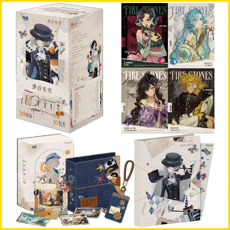 

Коллекционный набор карточек SHINING SOUL Reverse: 1999 карт UTTU Arcane Column Vol.2, аниме-карточки, таинственная коробка, настольные игры, игрушки, подарки на день рождения для детей