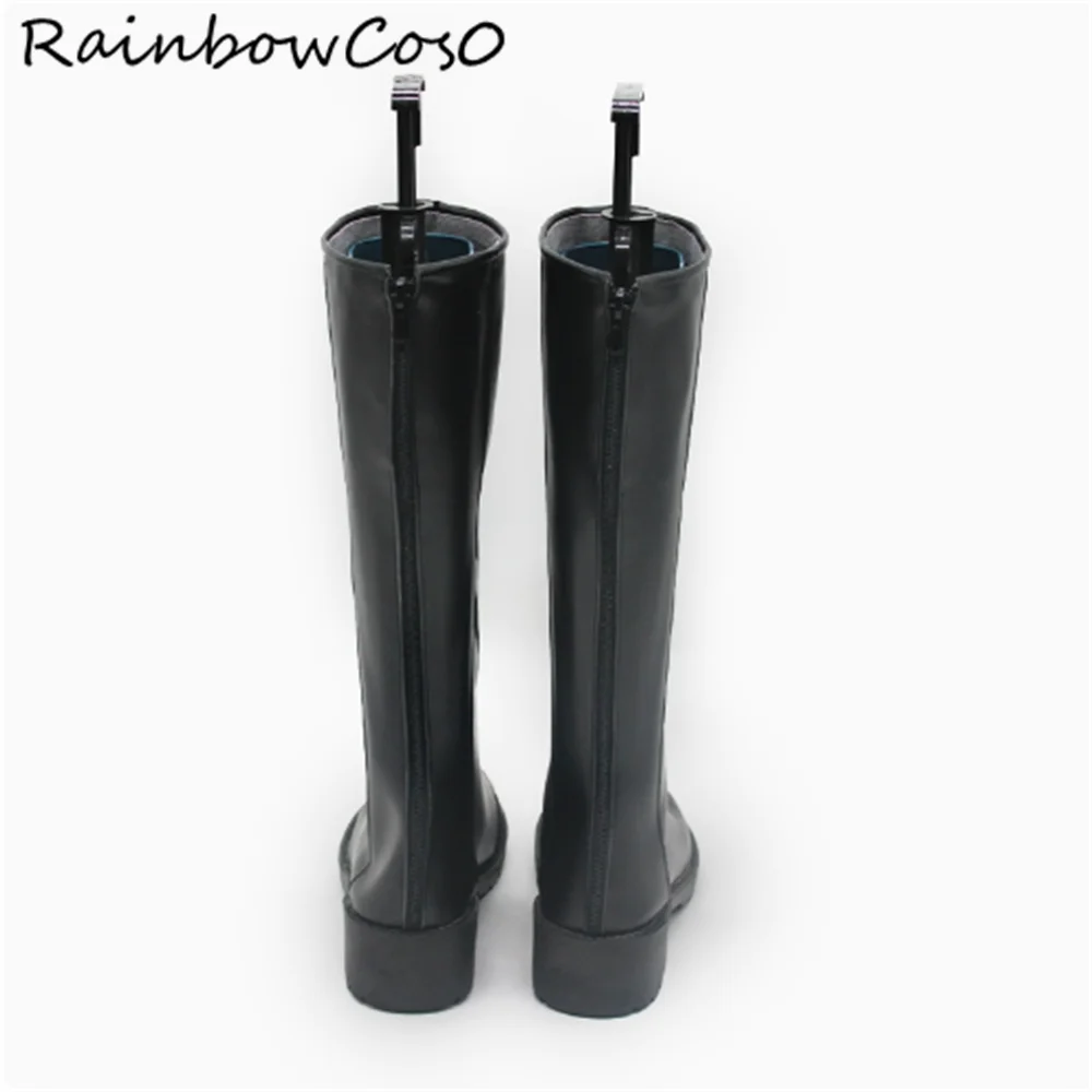 Jessica the Liberated Arknights Scarpe Cosplay Stivali Gioco Anime Halloween Natale RainbowCos0 W4593