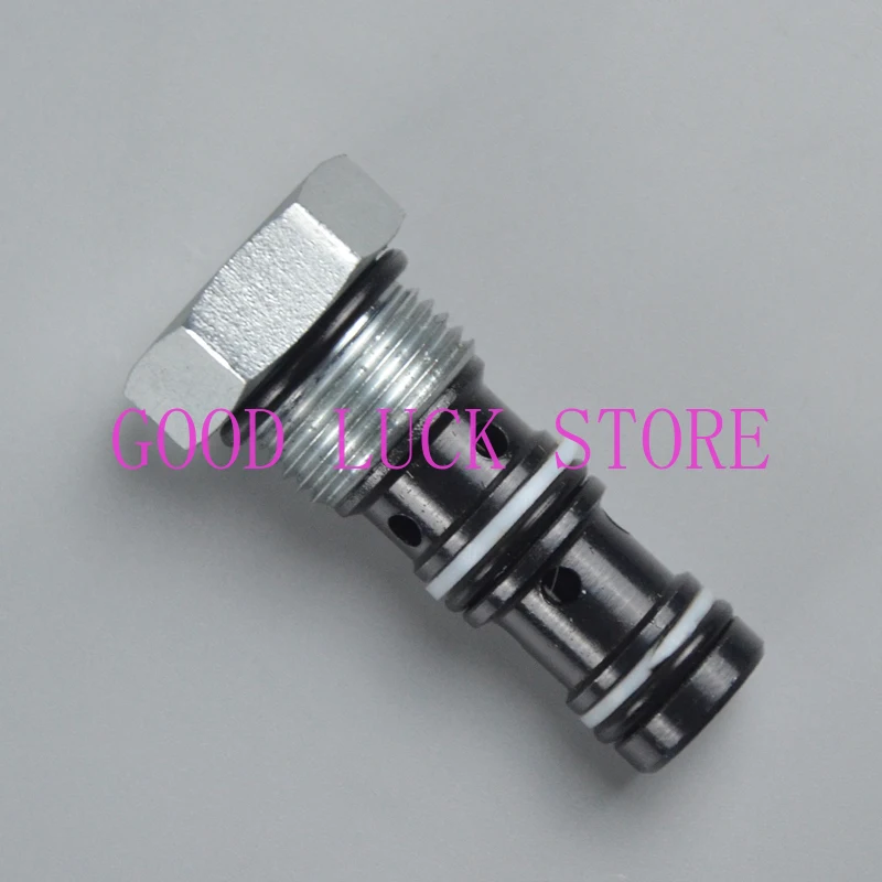 Threaded Cartridge Hydraulic Operated Check Valve (Poppet-type) YDF04 One-way Valve Excavator Hydraulic Check