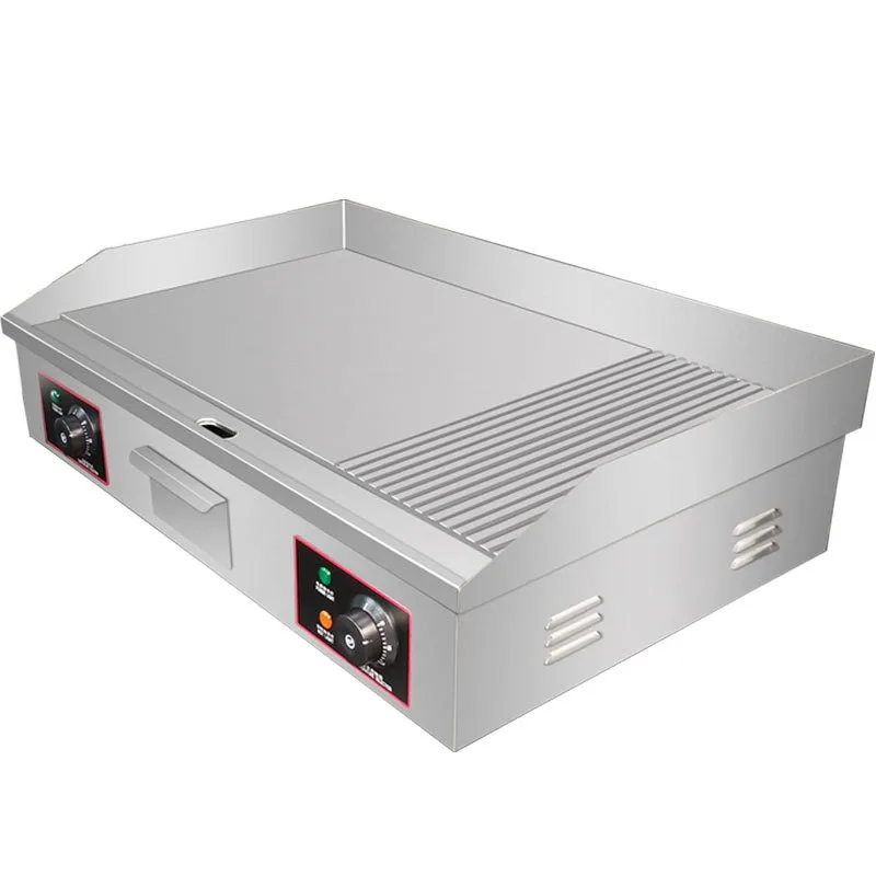 Sizzling Squid Causeway Yakiniyaki Teppanyaki Equipment Baking Cold Noodles Pancake Machine