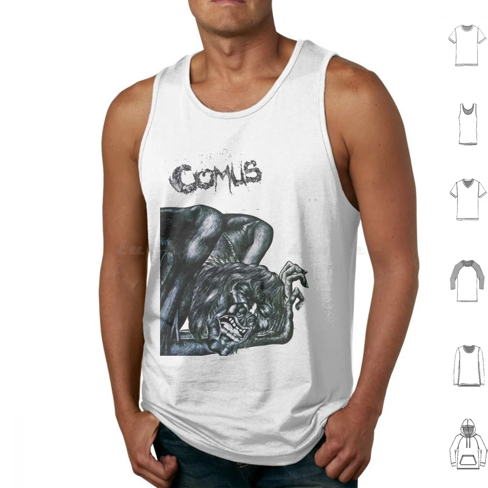 Comus-First Utterance Tank Tops Print Cotton Comus First Utterance Psychedelic Folk Hell The Sounds Of Hell Shock