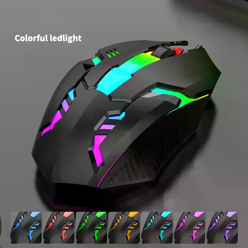 USB Wired Gaming Mouse 1200 DPI 3 Buttons Silent Mause Backlit Professional Gamer Mice Ergonomic Computer Mouse For PC Laptop