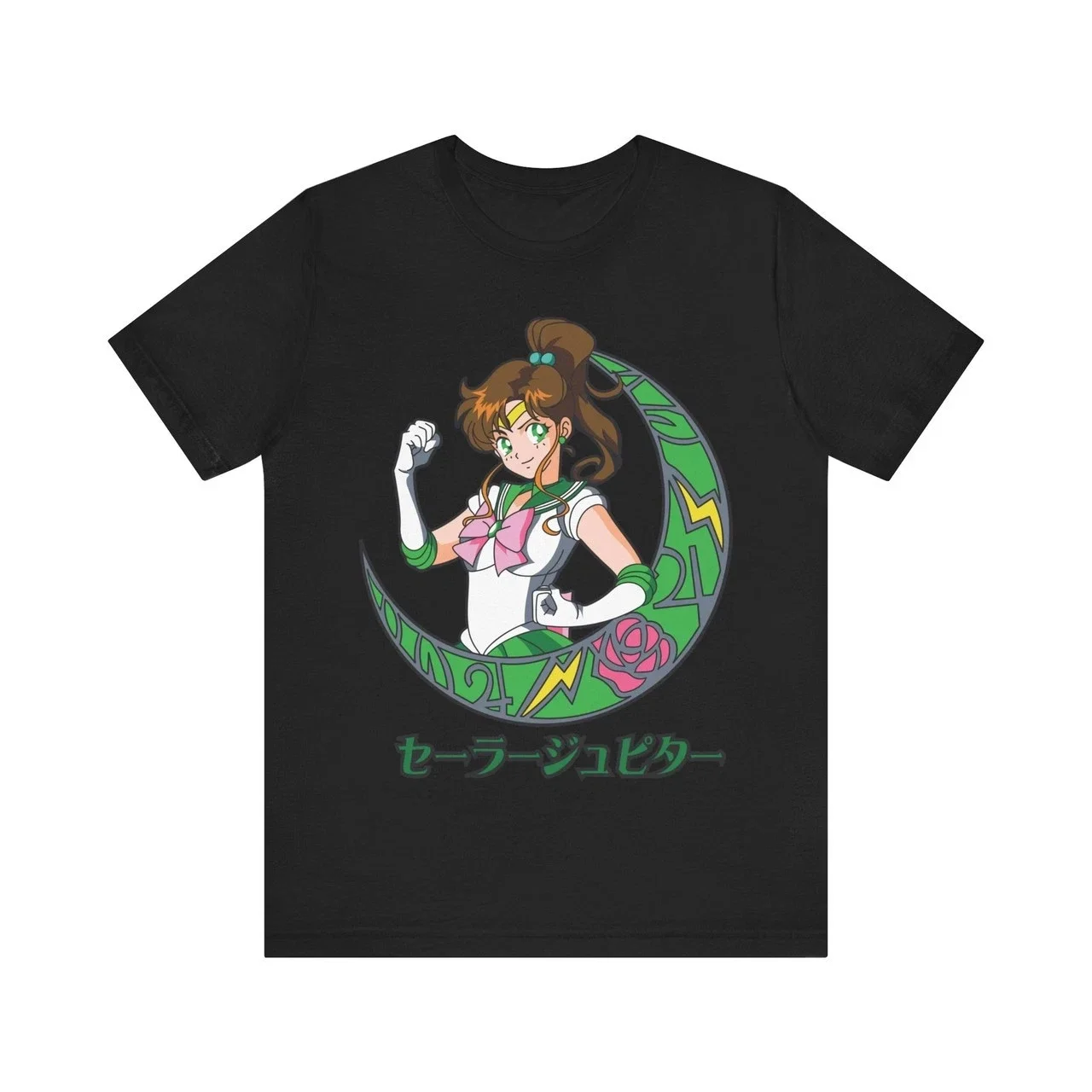 2026 New Cotton Summer Tshirt Leisure and Comfortable  Anime Sailor Moon Sailor Jupiter T Shirt  Men's T-Shirt