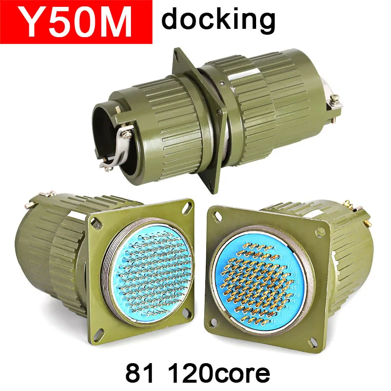 Y2M-81 Core/120 Core Y50M-81TK Y50M-120TK Aviation Plug Connector