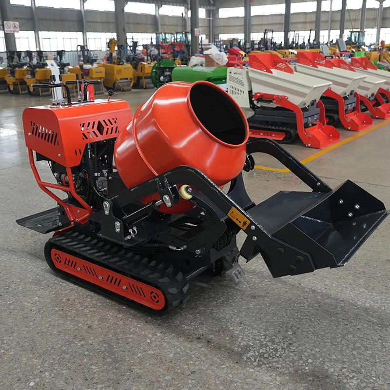 Durable Small Mini Self-Loadng - Concrete Mixer Small recension och pris