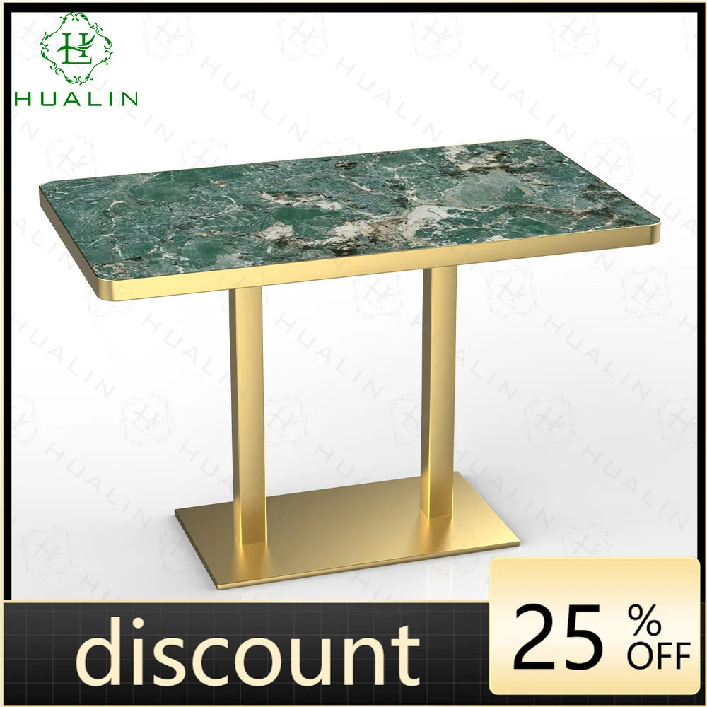 LMM thickened rock slab rectangular special table light luxury natural luxury stone minimalist