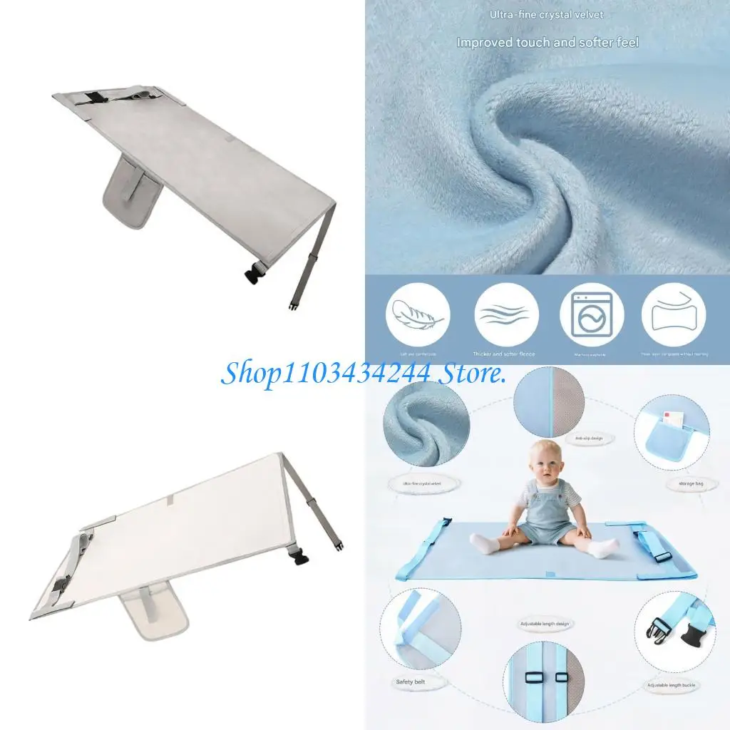  Kids Travel Foot Extender Plane Travel Hammock For Plane Car Train Trip Nonslip Base Lying Support Cushion