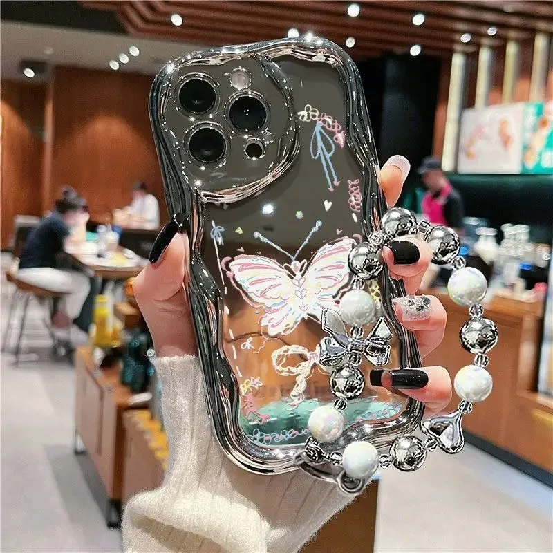 Butterfly Dance Phone Case For Samsung Galaxy A55 A35 A25 A15 A54 A24 A33 A34 A73 5G A32 A51 A52 A53 A71 A72 A30 A50soft