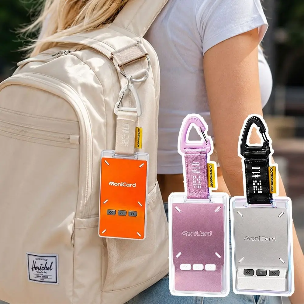 HD Display Magic Card Electronic Pass Badge GIF Screen Rechargeable Smart Digital Badge Desk Display NFC Bluetooth Badge