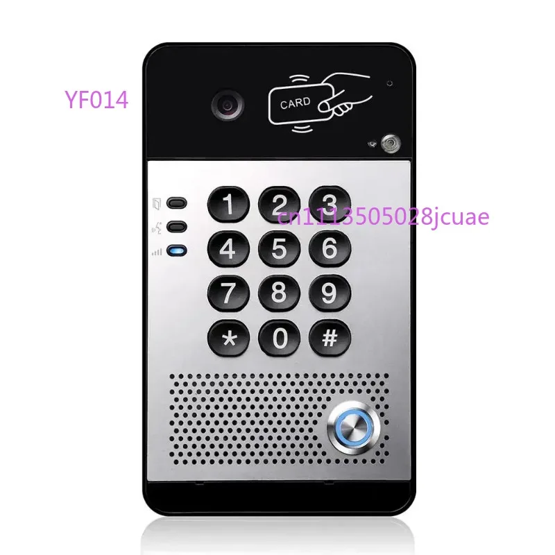 Outdoor SIP Video Door Phone IP65 Waterproof Dustproof Intercom Device