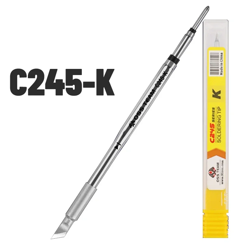طرف لحام من سلسلة OEM C245 لمحطة لحام JBC OSS T245 مقبض عالي الجودة 245 طرف لحام