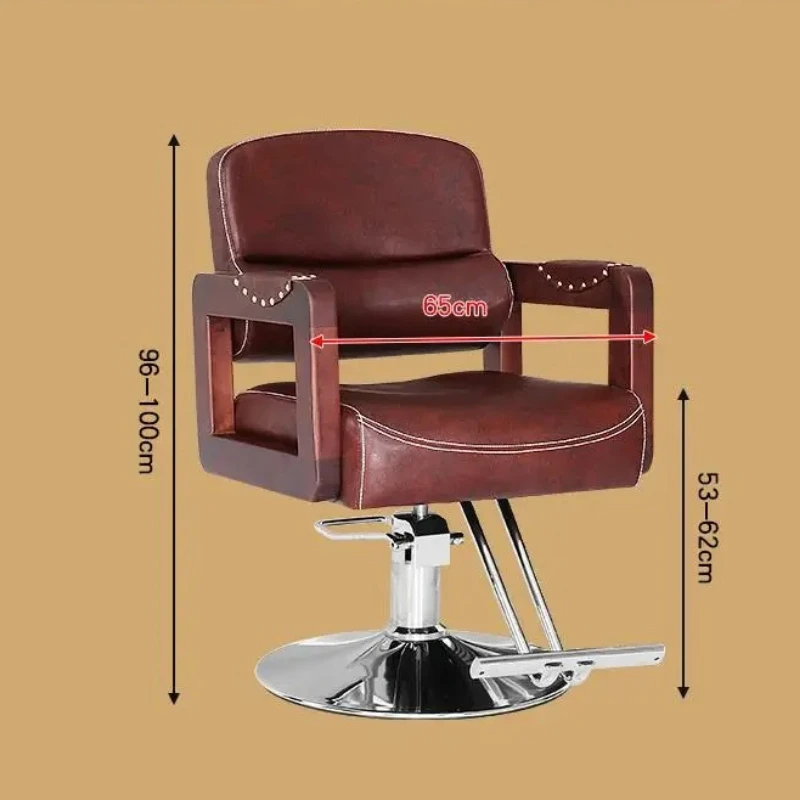 Unique Design Beauty Barber Chairs Premium Nordic Minimalist Salon Chairs Space Saving Italian Friseurstuhl Salon Furniture