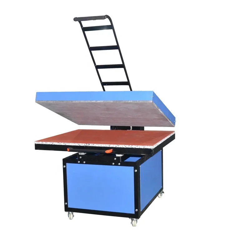 

Hot-selling New Semi-Automatic Large Format Sublimation Heat Press Machine for Garment 60x80cm Printing Size 0-399C