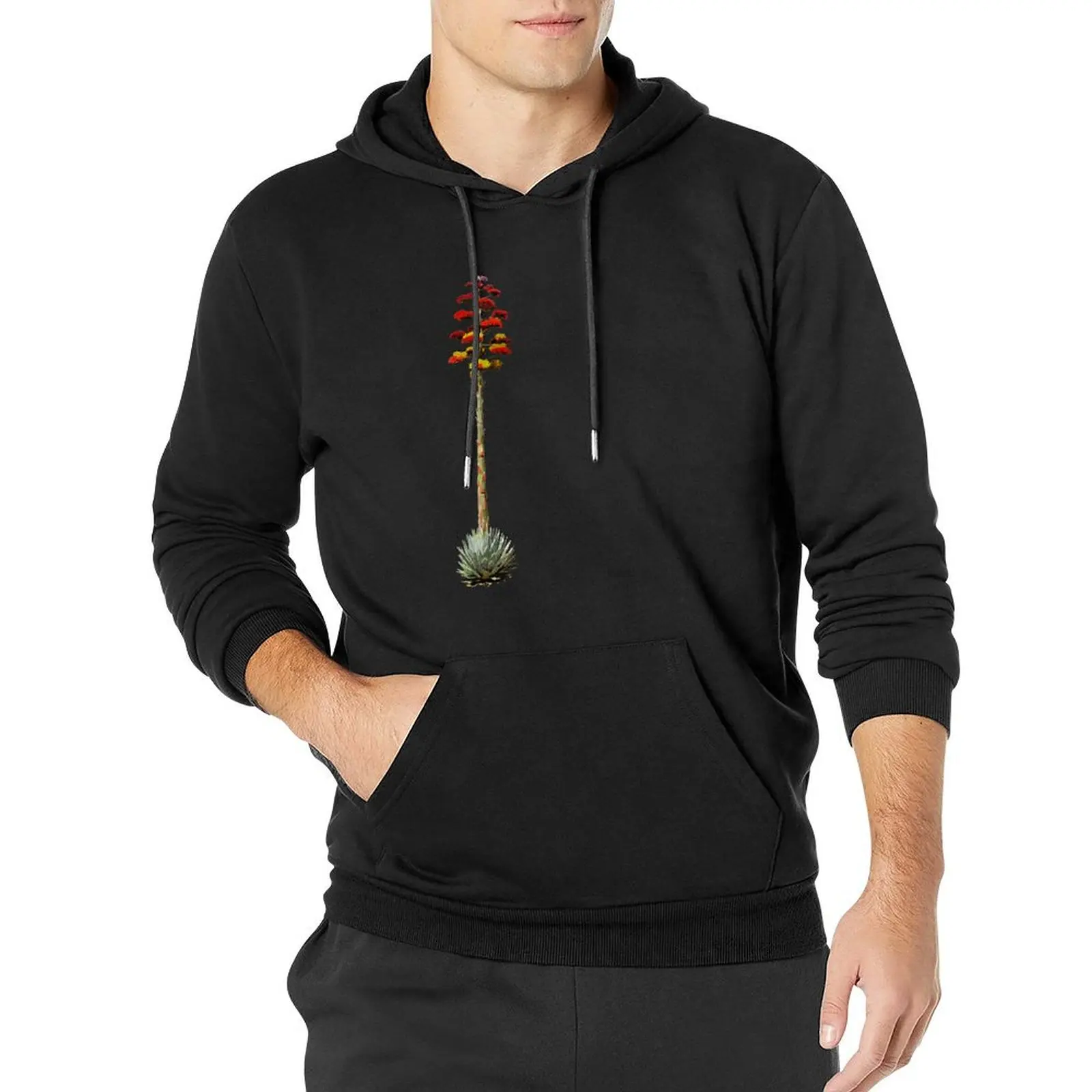 

Agave in Bloom Pullover Hoodie men's clothing men's winter sweater men's hoodie sweatshirt