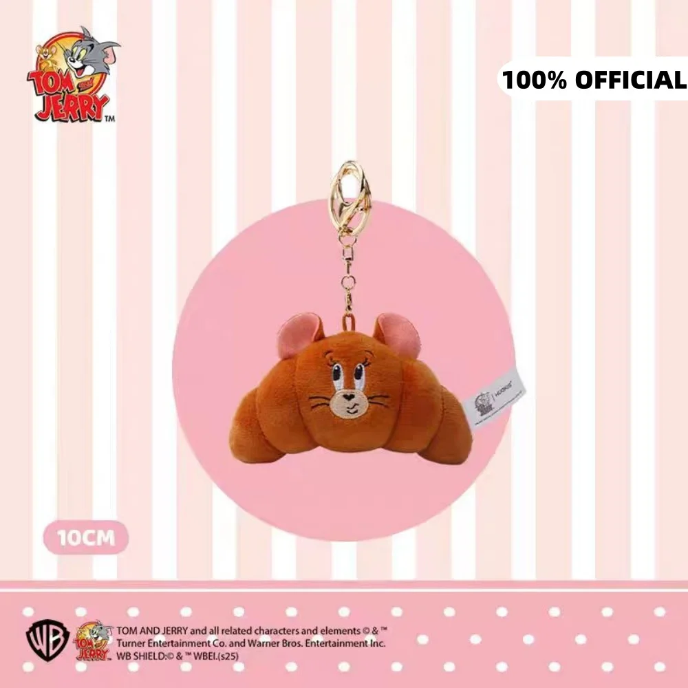 حقيقية أنيمي توم وجيري الحلوى سلسلة أفخم دمية Kawaii الكرتون الكرواسون جيري ماوس بلوشيز المفاتيح الفتيات هدية عيد ميلاد