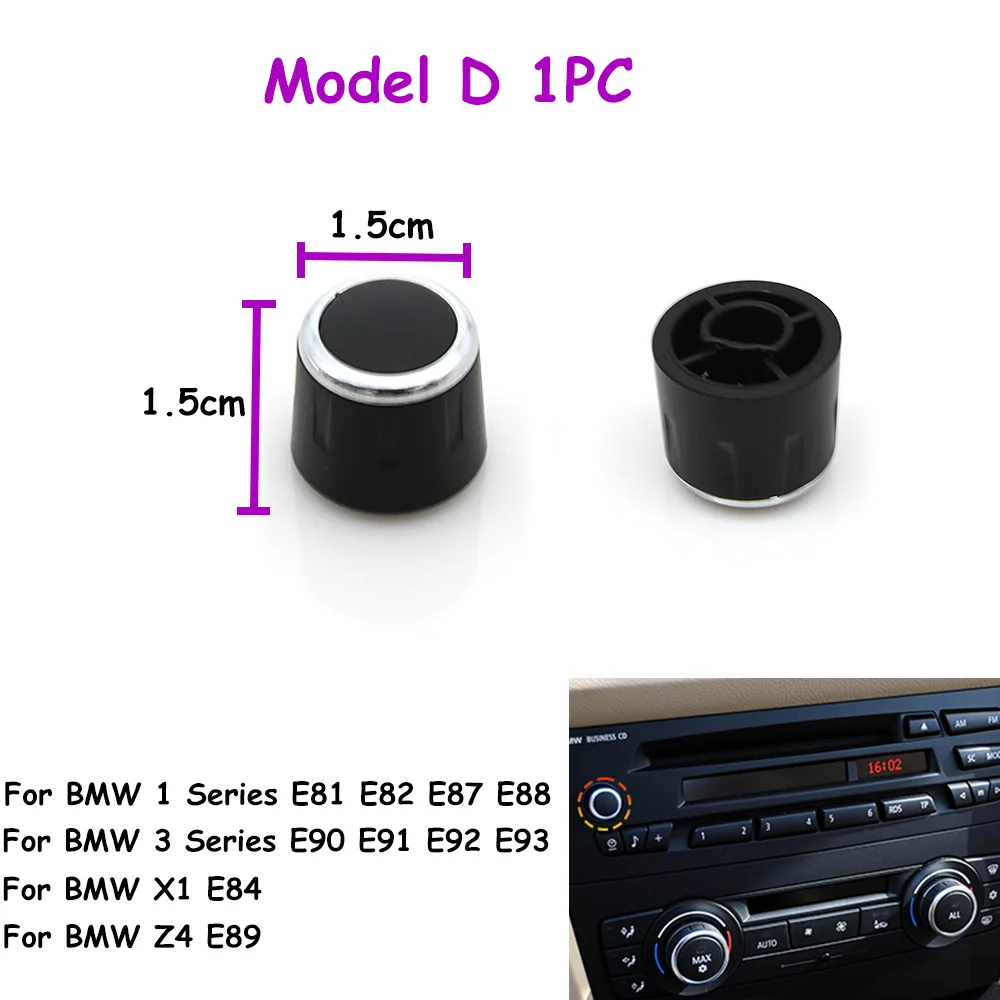 E90 E91 E92 E93 E81 E82 E87 E88 E84 E89 Auto Radio CD-Player Lautstärketaste Knopf Für BMW 3 1X1 Z4 Serie 2005-2015 65129114289 – Detail 21