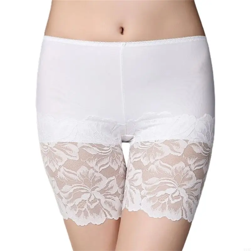 

Y1AC Women Safety Short Pants Summer High Waist Anti Chafing Soft Boyshorts Panties