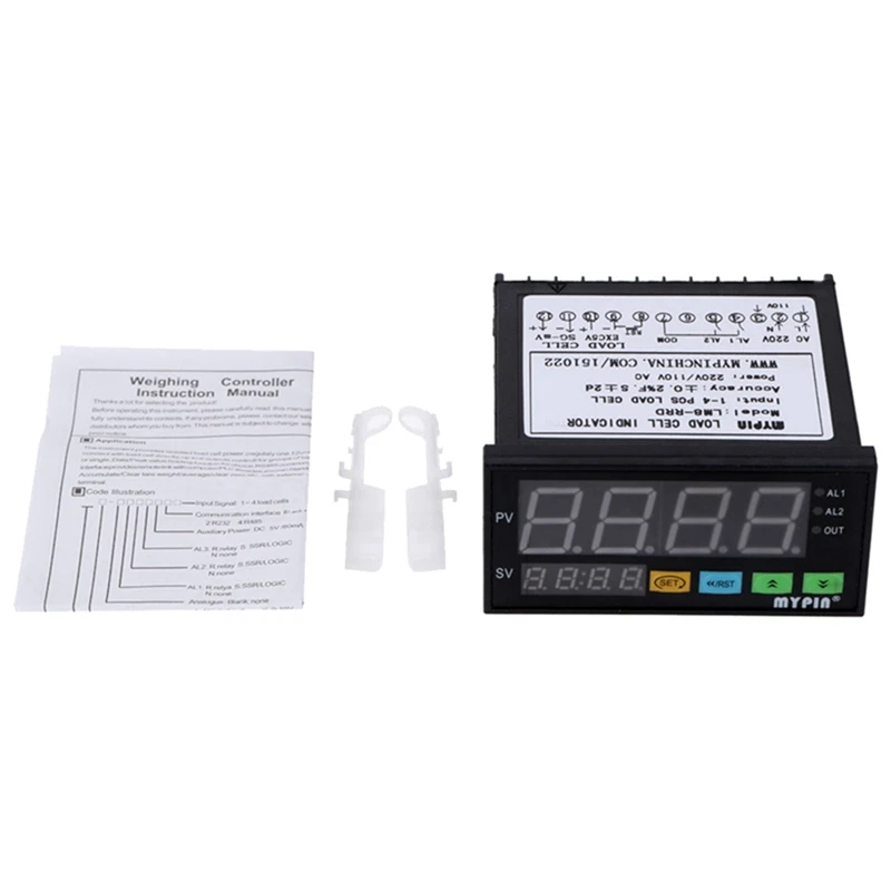 HOT SALE MYPIN Digital Weighing Controller Load-Cells Indicator 2 Relay Output 4 Digits