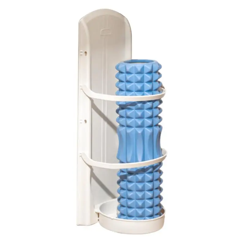 Yoga Mat Storage Racks Home Gym Storage Rack for Roller Wall Mount Shelf Mat Storage Organizer Holder Wall Mount Umbrella racks