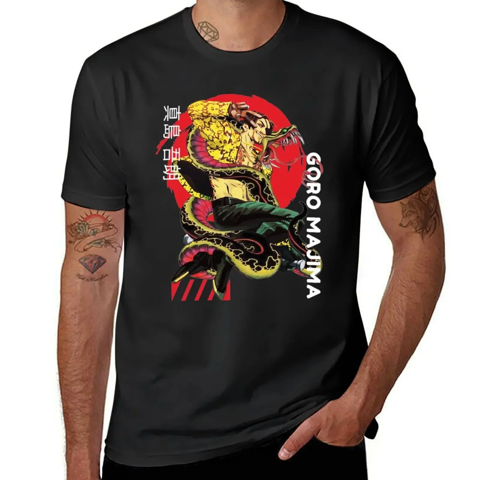 Goro Majima Yakuza T-Shirt hippie clothes Aesthetic clothing clothes for men