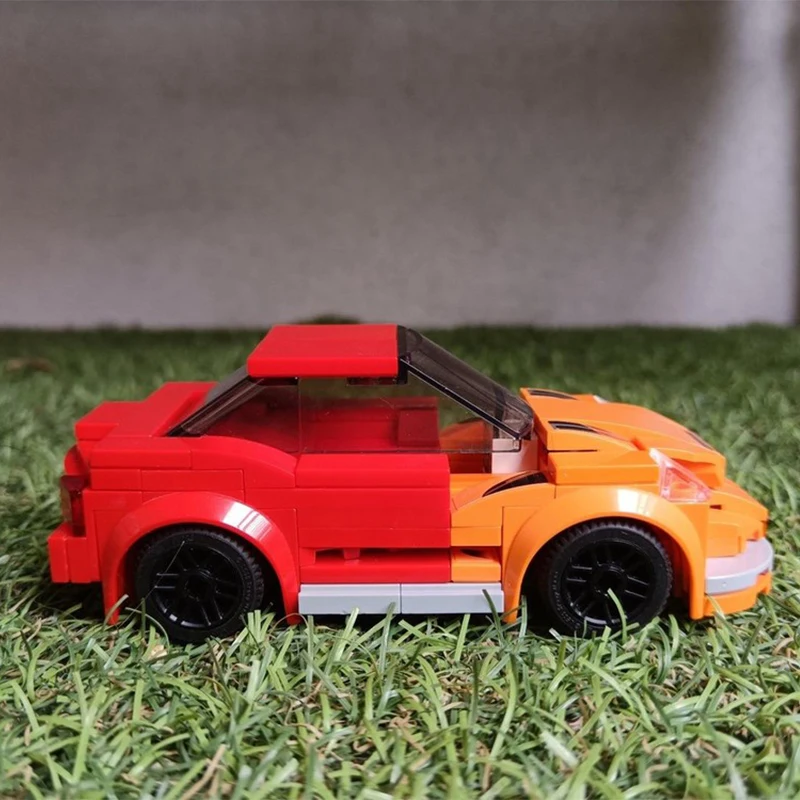 127pcs MOC Sport Car Building Blocks Brick STEAM Learning Solve the problem up creativity teenager Christmas toy Gift
