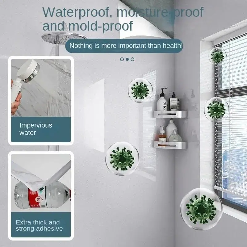 Marble Self‑Adhesive Wall Cover Film Formaldehyde Free Anti‑Mould for Kitchen Cabinet Backsplash Bathroom Tile Decoration