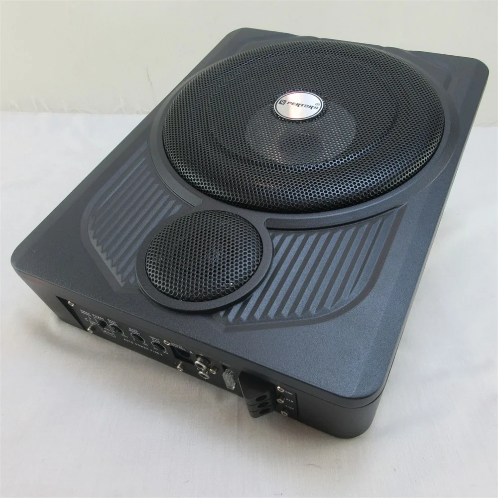 Ultra-thin Small Gun 10-inch Seat Gun with High-pitched 12V Modified Audio Car Seat High-power Speaker